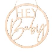 Botanical Baby Hey Baby Sign