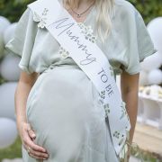 Botanical Baby Mummy to Be Sash