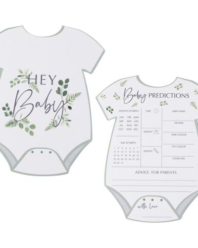 Botanical Baby Prediction Cards 10pk
