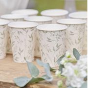 Botanical Christening Cups 8pk