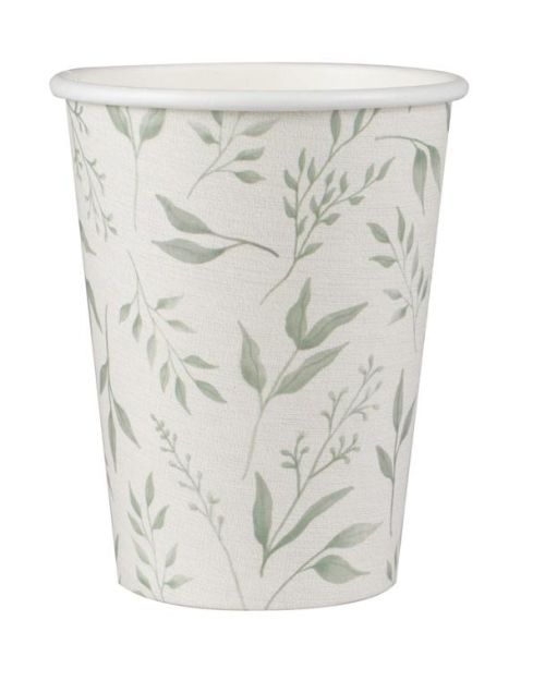 Botanical Christening Cups 8pk