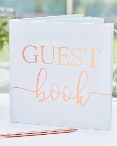 Botanical Wedding Guest Book