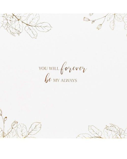 Gold Botanical Wedding Guest Book