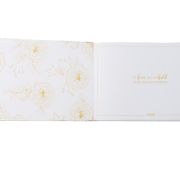 Gold Botanical Wedding Guest Book