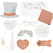 Botanical Wedding Photo Booth Props