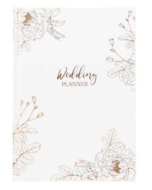 Gold Botanical Wedding Planner