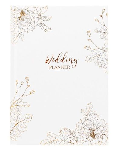 Gold Botanical Wedding Planner