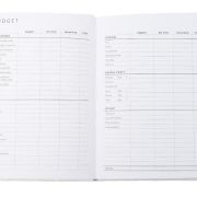 Gold Botanical Wedding Planner