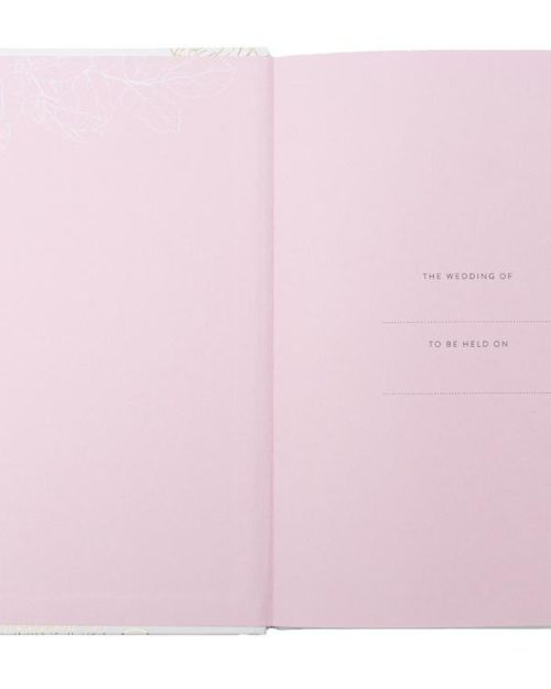 Gold Botanical Wedding Planner