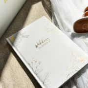Gold Botanical Wedding Planner
