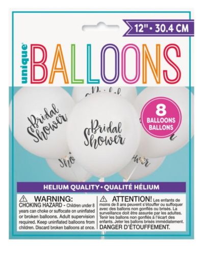 Bridal Shower Balloons 8pk