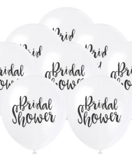 Bridal Shower Balloons 8pk