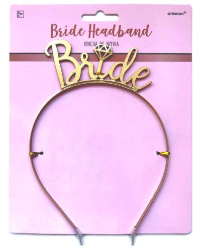 Bride Gold Metal Headband