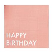 Brights Happy Birthday Napkins 16pk