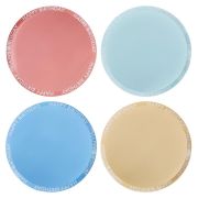 Brights Happy Birthday Plates 8pk