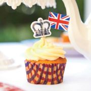 British Cupcake Cases & Picks 12pk