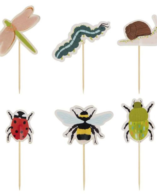 Bugging Out Cupcake Toppers 12pk