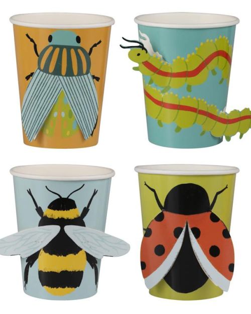 Bugging Out Cups 8pk
