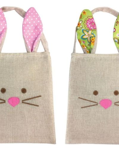 Easter Bunny Ears Canvas Bag