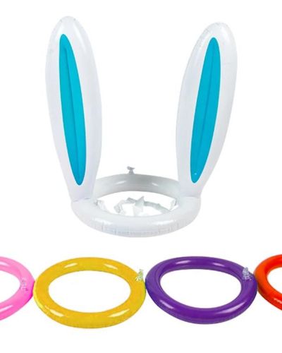 Bunny Ears Inflatable Ring Toss Game