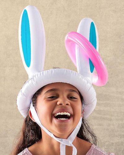 Bunny Ears Inflatable Ring Toss Game