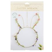 Bunny Wreath with Foliage