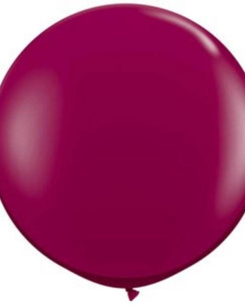 Jumbo Balloon – Jewel Burgundy