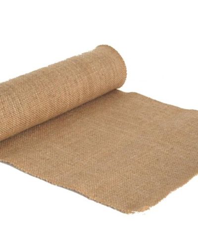 Natural/Gold Burlap Roll 30cm x 4.5m