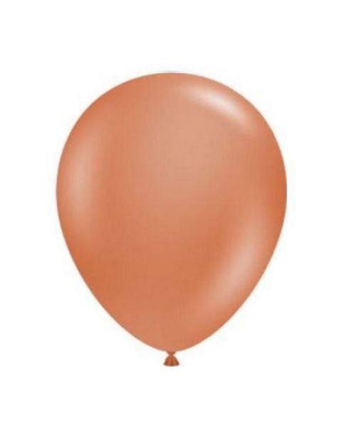 Burnt Orange 12cm Balloons 10pk