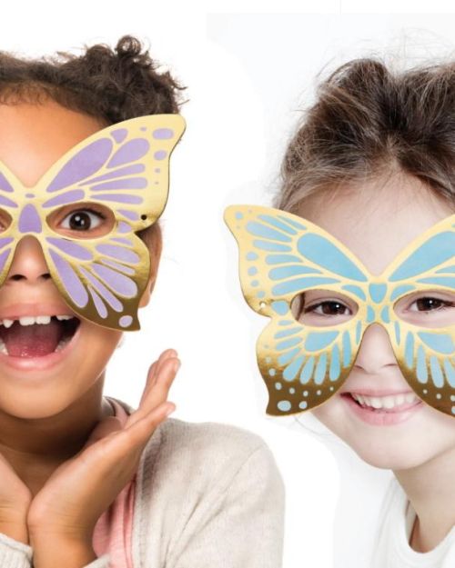 Butterfly Shimmer Masks 8pk