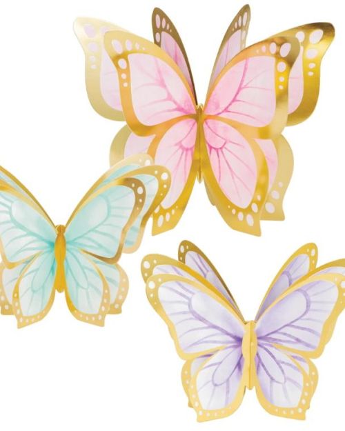 Butterfly Shimmer Table Centrepieces