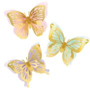 Butterfly Shimmer Wall Cutouts