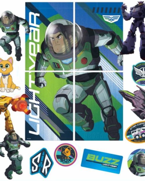 Buzz Lightyear Scene Setter with Photo Props