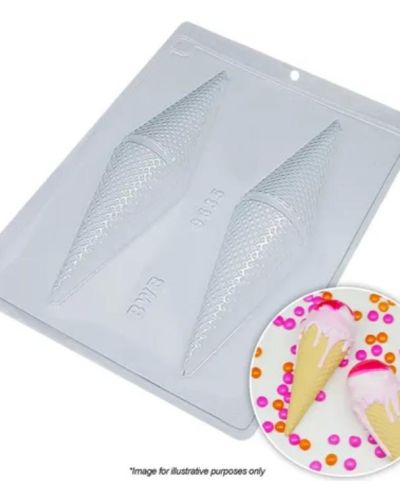 Waffle Cones Chocolate Mould