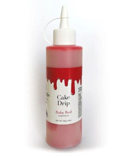 Cake Craft Cake Drip – Ruby Red