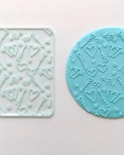 Cake Craft Debosser – Hearts Pattern