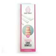 Cake Craft Dowels 50pk – 0.8cm x 30cm