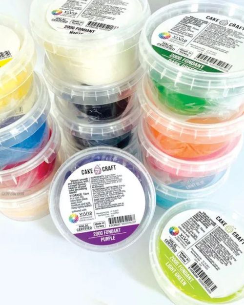 Cake Craft Fondant 200g – White
