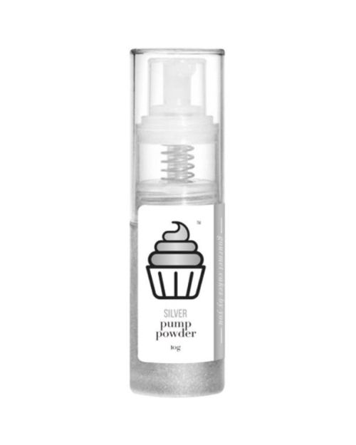 Cake Craft Pump Powder Silver