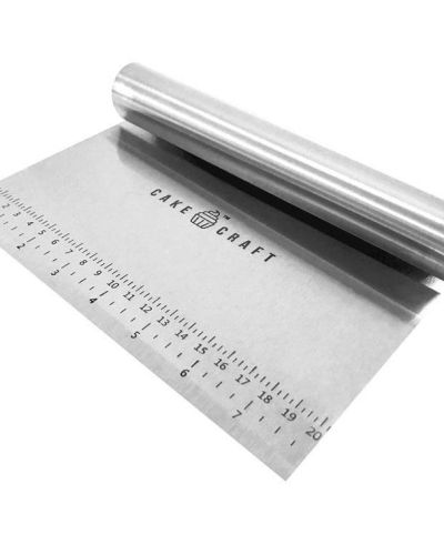 Cake Craft Scraper with Handle 8in
