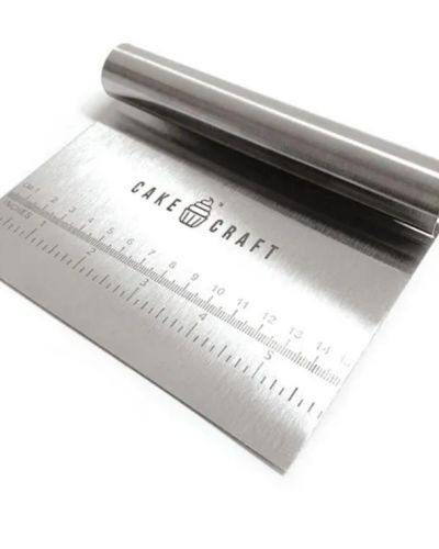 Cake Craft Scraper with Handle 6in