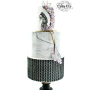 Caking It Up – Cake Stencil Acacia