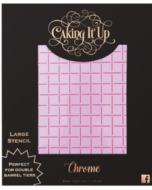 Caking It Up – Cake Stencil Chrome