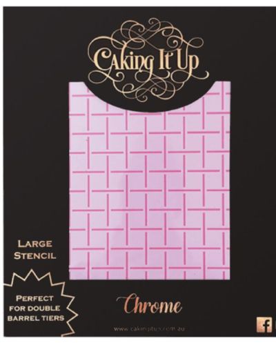 Caking It Up – Cake Stencil Chrome