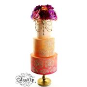 Caking It Up – Cake Stencil Marrakech