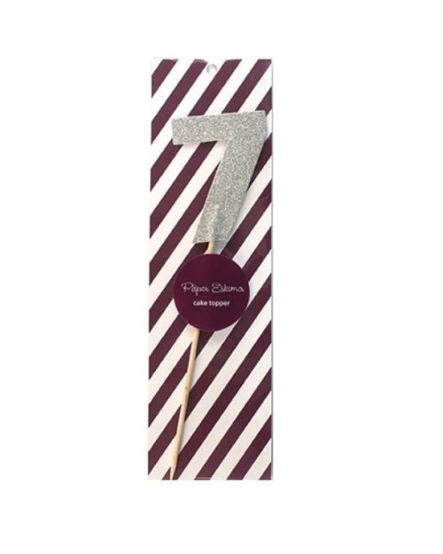 Cake Topper Silver – 7