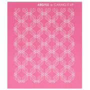 Caking It Up – Mesh Stencil Argyle
