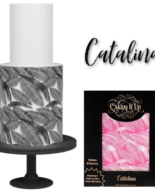 Caking It Up – Mesh Stencil Catalina