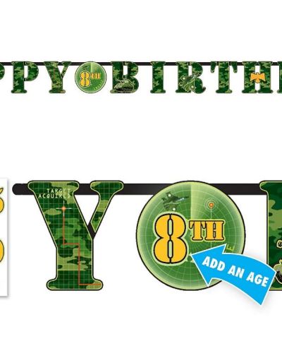 Camouflage Add an Age Banner