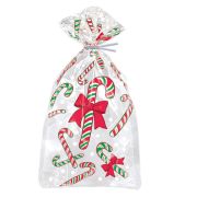 Candy Cane Cello Bags 20pk